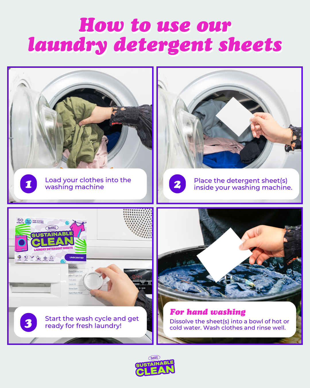 Laundry Detergent Sheets